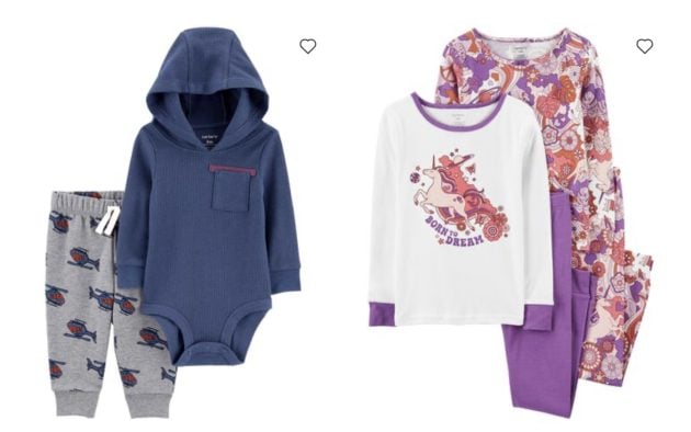 Carter’s Secret Sale: Clothes as low as $2.09!