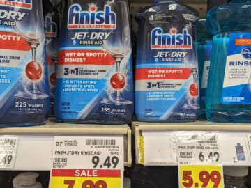 Finish Jet Dry As Low As $4.74 At Kroger (Regular Price $9.49)