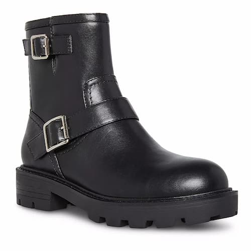 madden girl Fareway Black Paris Women's Boots
