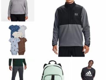 Kohl’s Clothes Clearance Deals Including Nike, Adidas Under Armour, Levi’s, Carters, plus more!