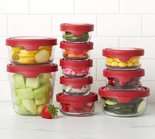 Anchor Hocking TrueSeal 20-piece Leak-Proof Glass Food Storage Set only $25.45 shipped!