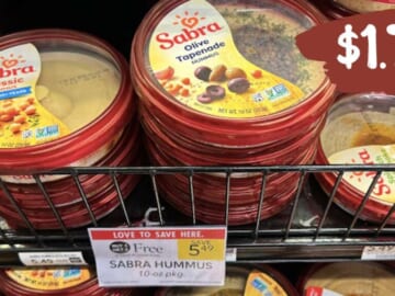 $1.74 Sabra Hummus at Publix
