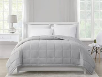 Mainstays Solid Down Alternative Blanket only $12.96 (All Sizes!)
