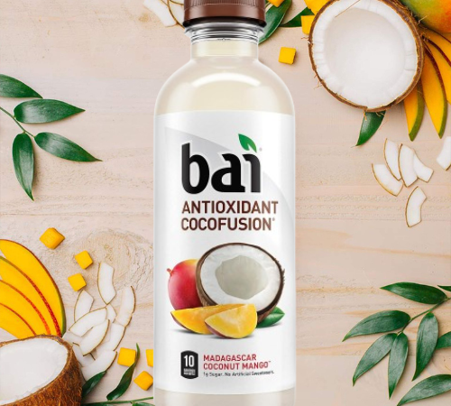 Bai Coconut Flavored Water 12-Pack Antioxidant Infused Drinks, Madagascar Coconut Mango, 18 oz as low as $10.20 Shipped Free (Reg. $20) – 85¢/Bottle