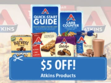Print Atkins Coupons to Save at the Publix Sale Ending Today!