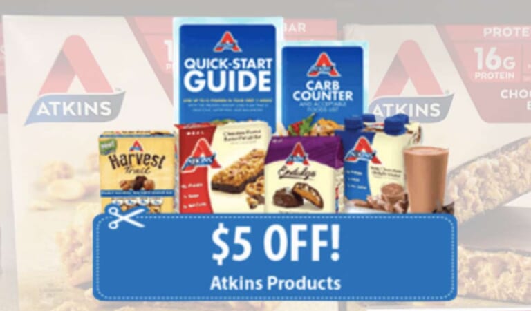 Print Atkins Coupons to Save at the Publix Sale Ending Today!