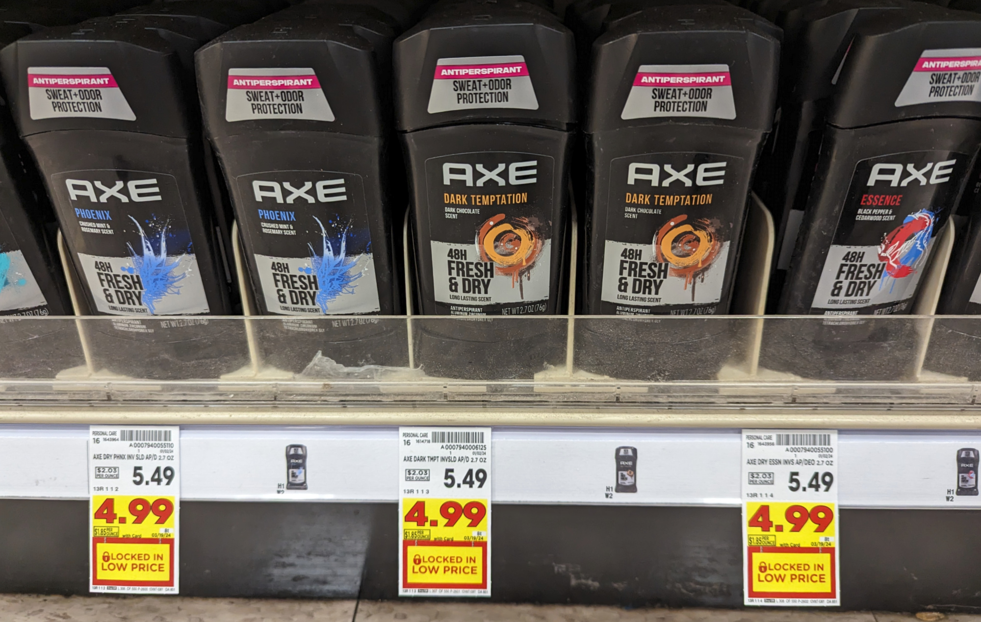 Get Axe Deodorant For Just $2.99 At Kroger