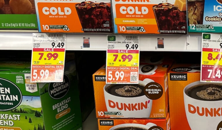 Dunkin’ Donuts Cold Coffee Products Are As Low As $2 At Kroger