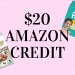 $20 Amazon Promo Credit!