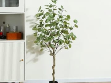 Artificial Eucalyptus 4-ft. Silk Plant