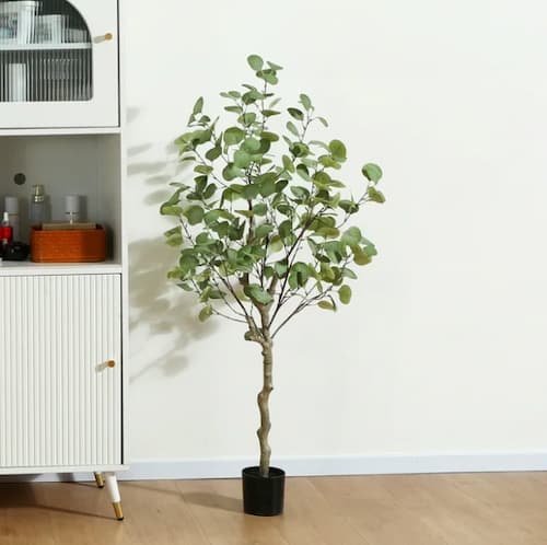 Artificial Eucalyptus 4-ft. Silk Plant