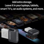 SAMSUNG FIT Plus 256GB USB 3.1 Flash Drive16.06 (Reg. $25.01)