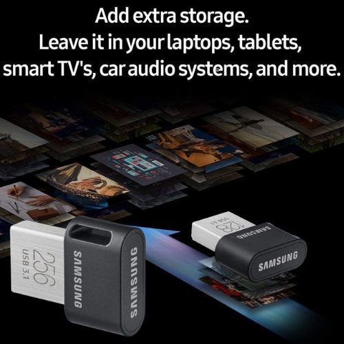 SAMSUNG FIT Plus 256GB USB 3.1 Flash Drive16.06 (Reg. $25.01)
