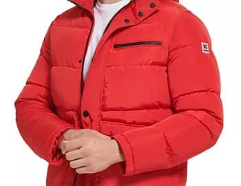 Kenneth Cole Men's Quilted Puffer Jacket for $51 + free shipping