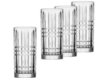 Godinger Boundary Highball Glasses 4-Pack for $7 + free shipping w/ $25