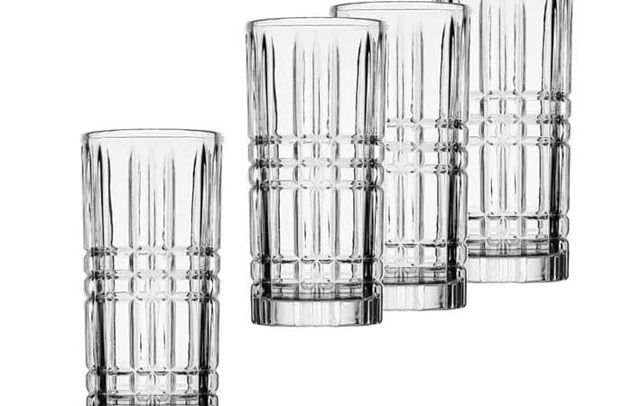 Godinger Boundary Highball Glasses 4-Pack for $7 + free shipping w/ $25