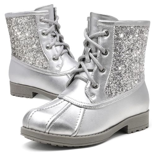 DREAM PAIRS Girls Side Zipper Glitter Ankle Boots from $19.24 After Code (Reg. $46) – Toddler/Little Kid/Big Kid