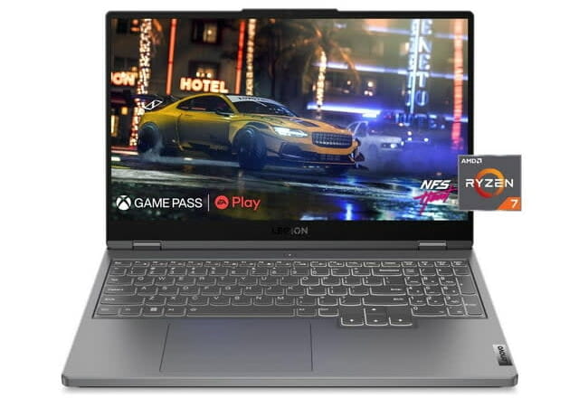 Lenovo Legion 5 Ryzen 7 15.6" Laptop w/ RTX 4060 for $850 + free shipping