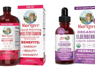 Amazon | 40% Off MaryRuth Organics Vitamins & Minerals