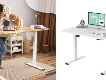 Flexispot Electric Standing Desk $169.99 With Coupon