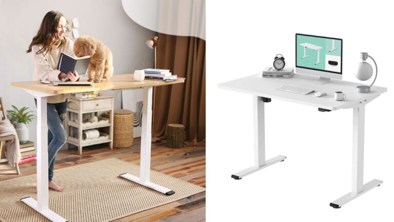 Flexispot Electric Standing Desk $169.99 With Coupon