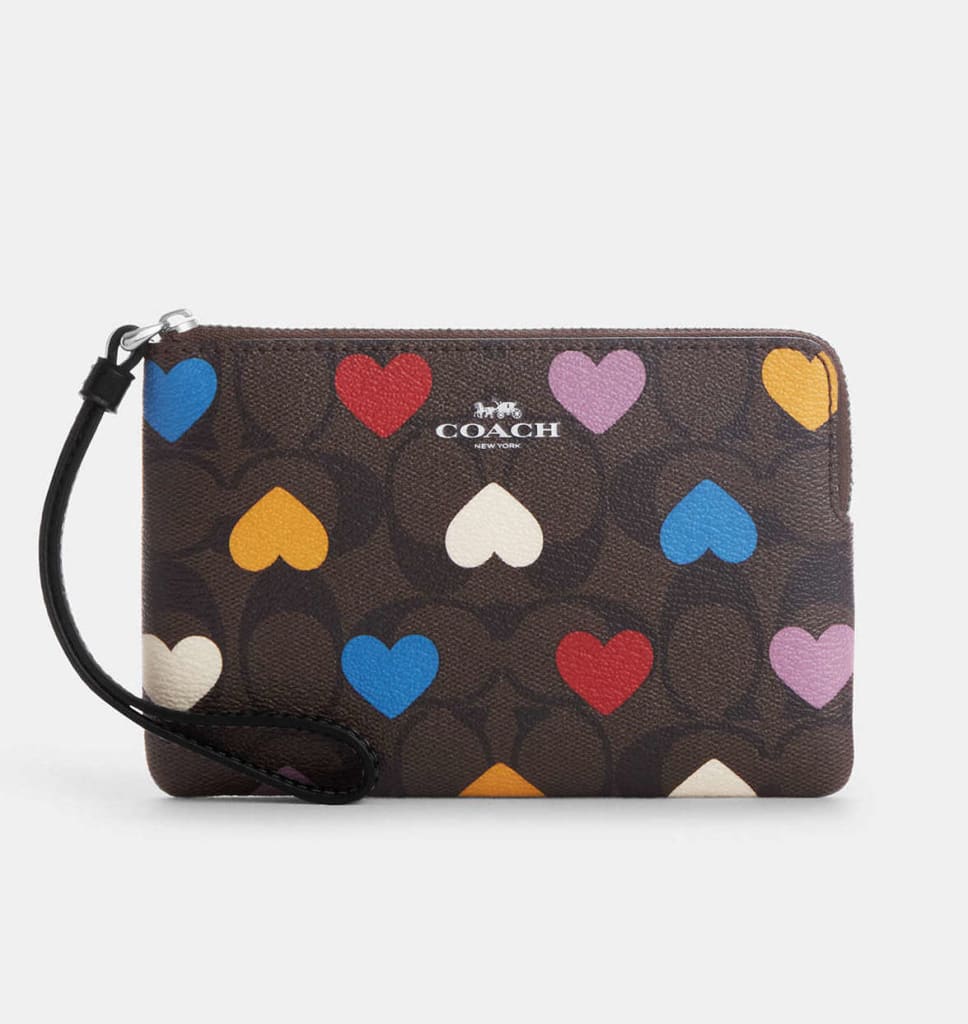 Heart Jewelry, Wallets, and Bags at Coach Outlet: Up to 65% off + free shipping