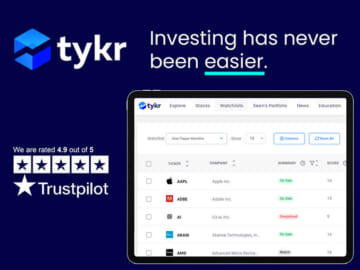Tykr Stock Screener: Premium Plan Lifetime Subscription for $100