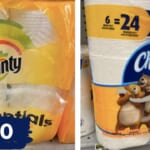 $3.50 Bounty Paper Towels & Charmin Bath Tissue