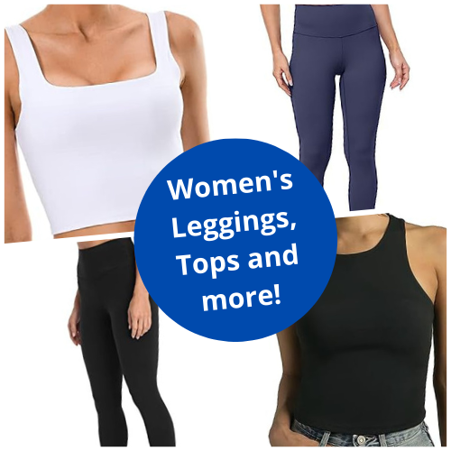 Women’s Leggings, Tops and more from $13.99 (Reg. $19.99+)