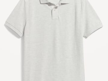 Old Navy Men's Uniform Pique Polo From $4.97 + free shipping w/ $50