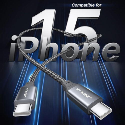 USB-C to USB-C Fast 2-Pack Charging Cable, 6.6Ft $5 After Coupon + Code (Reg. $10) – $2.50 Each