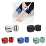 Elevate your workout routine with the Adjustable 3-Pound Wrist & Ankle Weights