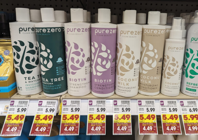 Purezero Shampoo or Conditioner As Low As $1.49 At Kroger
