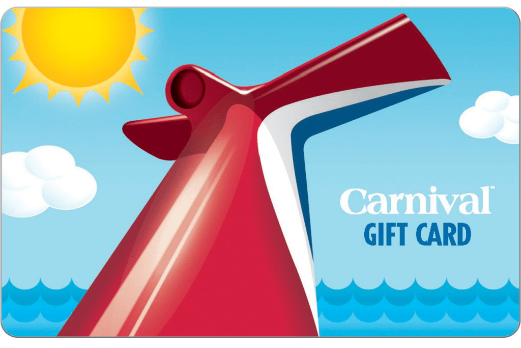 Carnival Cruise $500 Gift Card for $450