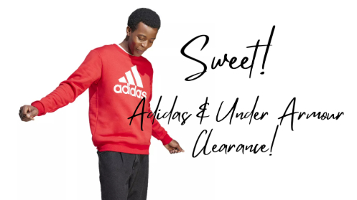 Kohl’s Clearance on Men’s Adidas + Under Armour Clothing