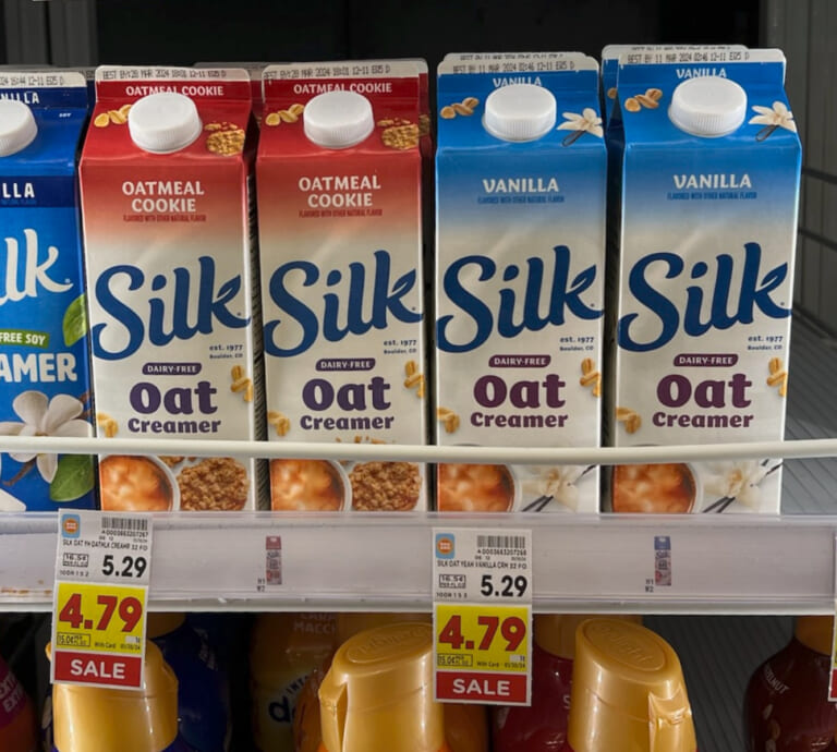 Get Silk Oat Creamer As Low As $3.04 At Kroger (Regular Price $5.29)