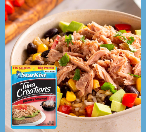StarKist 24-Pack Hickory Smoked Tuna Creations as low as $16.06 Shipped Free (Reg. $23.53) – 67¢/2.6 Oz Pouch