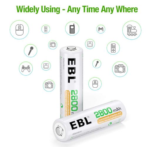 AA High Capacity Rechargeable Batteries, 8-Pack as low as $11.39 Shipped Free (Reg. $17) + Free Shipping – $1.42 Each