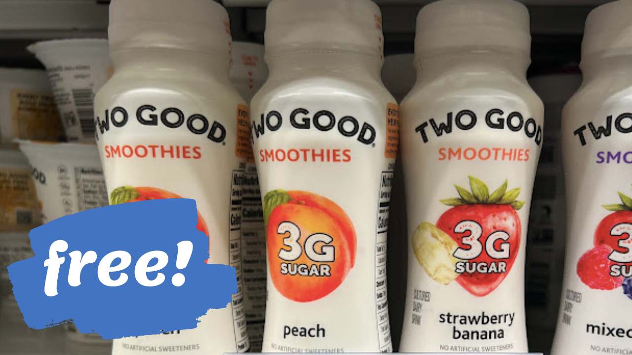 Get 2 Two Good Yogurt Smoothies for FREE at Publix!