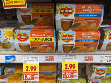 4-Packs Of Del Monte Fruit Just $1.99 At Kroger