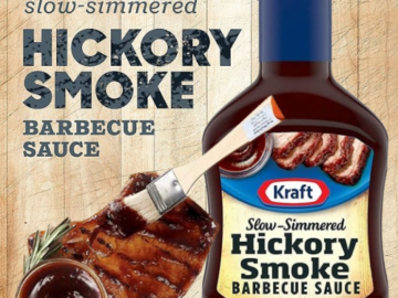 Kraft Hickory Smoke Slow-Simmered Barbecue Sauce, 17.5 oz Bottle as low as $1.27 Shipped Free (Reg. $1.84)