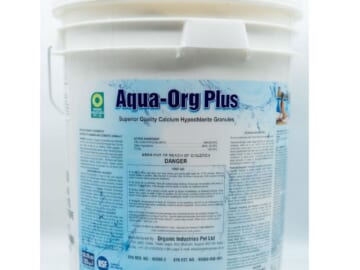 Aqua-Org Plus 55-lb. Calcium Hypochlorite Pool Shock for $113 + $7.95 s&h