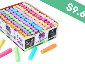 Amazon Deal | 126 Piece Sidewalk Chalk for $9.65