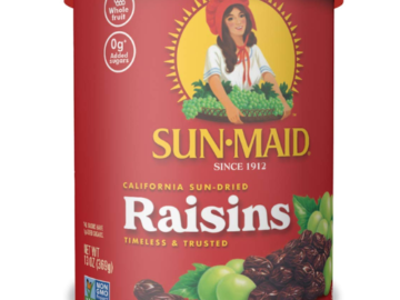 Sun-Maid California Sun-Dried Raisins, 13 Oz as low as $2.54 Shipped Free (Reg. $4.79)