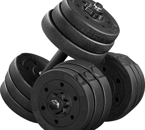 Unleash the full potential of your fitness journey with Yaheetech Dumbbells Weight Set 44LB for just $39.99 After Coupon (Reg. $49.99) + Free Shipping