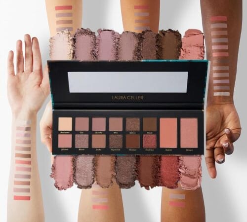 Laura Geller Essentials Blushing & Blissful Multi Palette as low as $11.88 Shipped Free (Reg. $25) – with 1 Highlighter, 1 Blush Full Face Palette