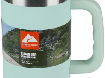 Ozark Trail 40-oz. Stainless Steel Tumbler for $13 + free shipping w/ $35