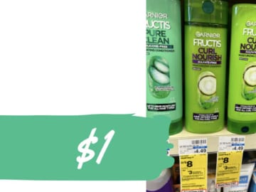$1 Garnier Fructis Haircare at CVS