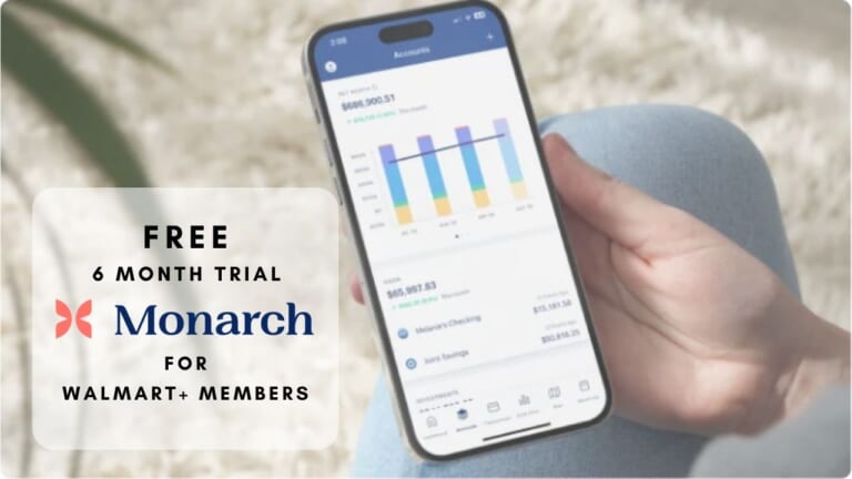 Free 6 Month Trial of Top Rated Finance App Monarch Money