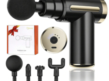 Shein Deep Tissue Mini Massage Gun for $12 + free shipping